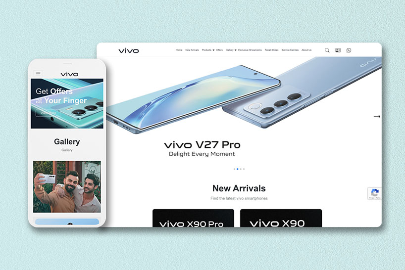 Vivo | Website Designing