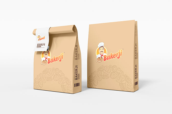 Bakerji | Packing Cover with Logo