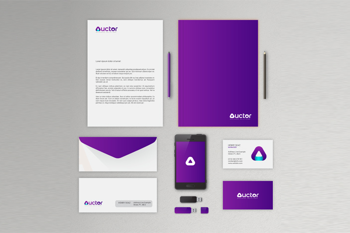 Auctor Business Solutions | Brand Designing04