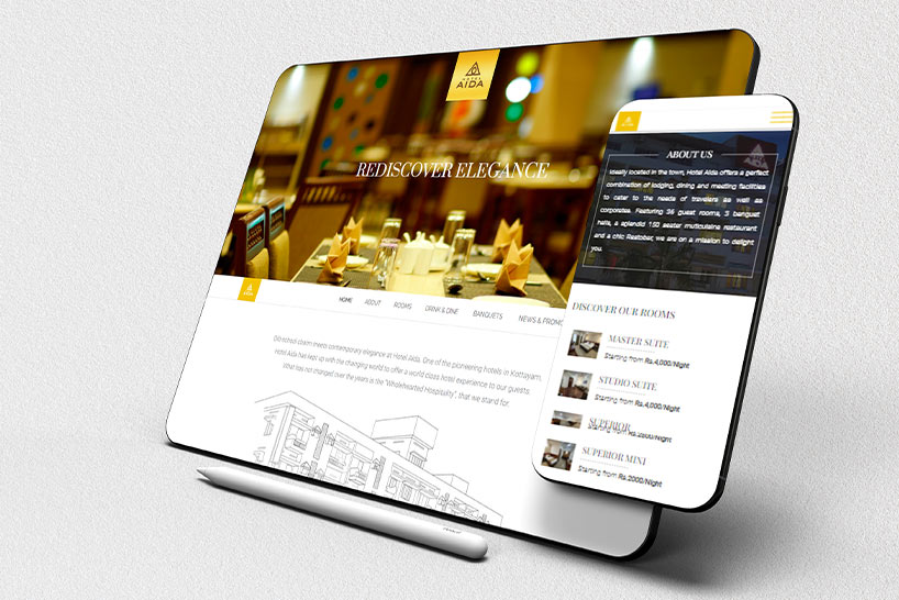 Hotel Aida | Website Designing